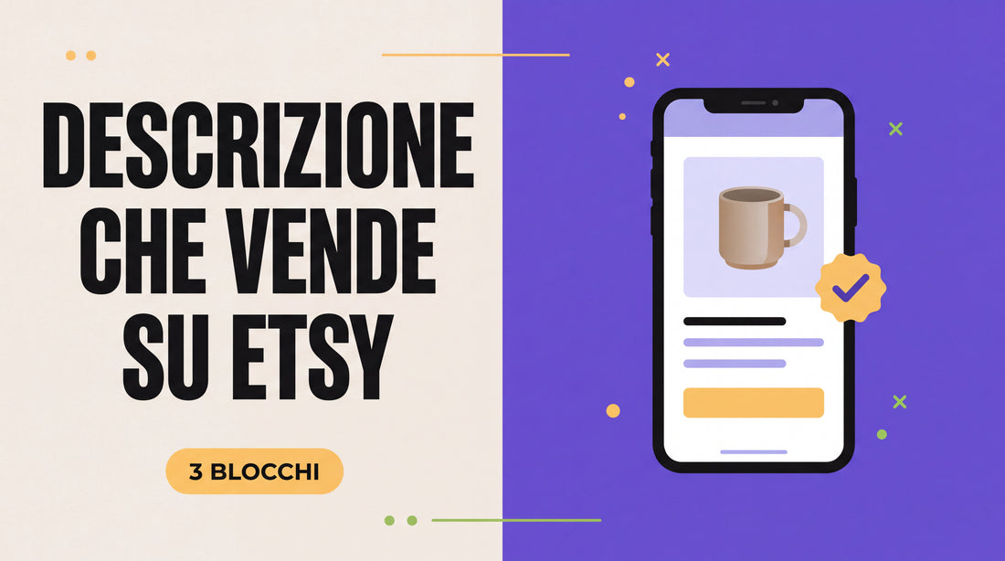 Descrizione inserzione Etsy: come scriverla perché venda