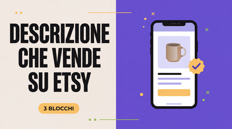 Descrizione inserzione Etsy: come scriverla perché venda