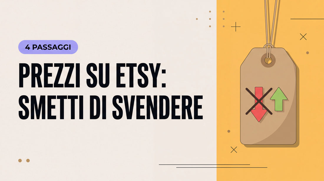 Prezzi su Etsy: come stabilirli senza svendere