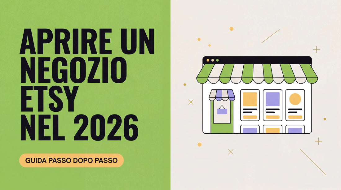 Come aprire un negozio Etsy passo dopo passo nel 2026