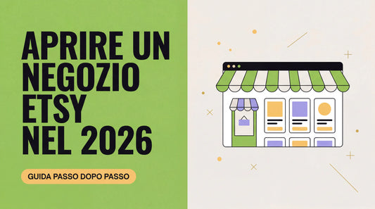 Come aprire un negozio Etsy passo dopo passo nel 2026