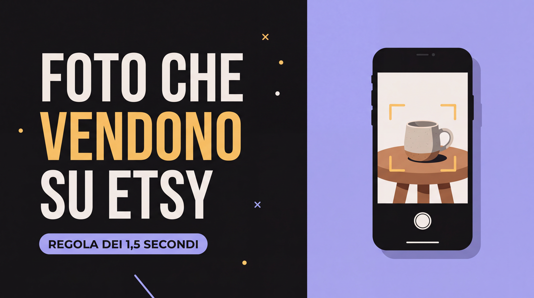 Foto prodotto Etsy: come fare foto che vendono davvero (guida 2026)