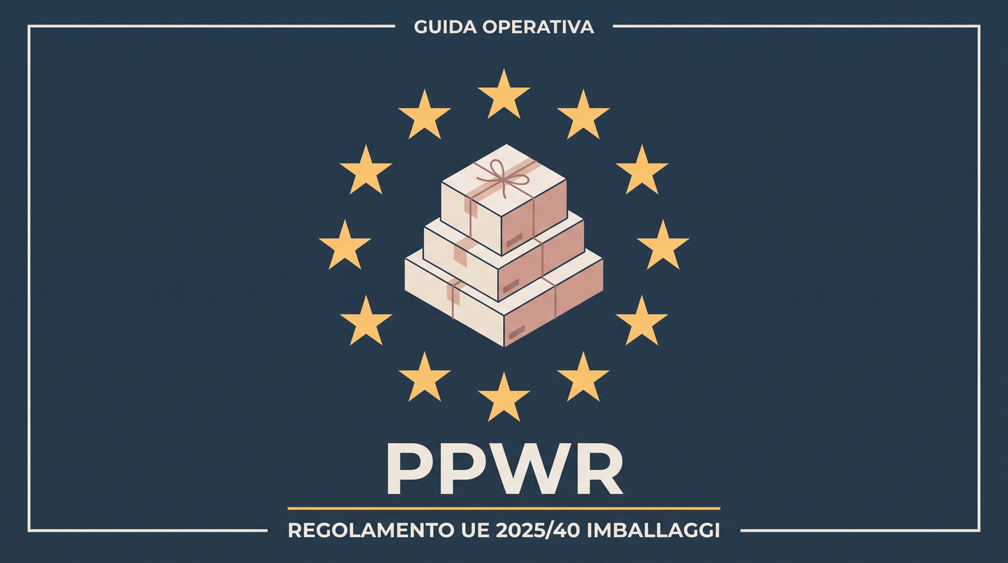 PPWR, Regolamento UE 2025/40 sugli imballaggi: guida operativa per chi vende online in Europa